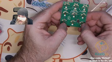 Unboxing a BDN9 Macropad from Keebio.  3x3 9-key Macropad with Triple Rotary Encoder Support.