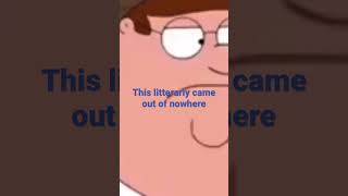 #shorts Peter cry’s like Snoopy #familyguyshorts
