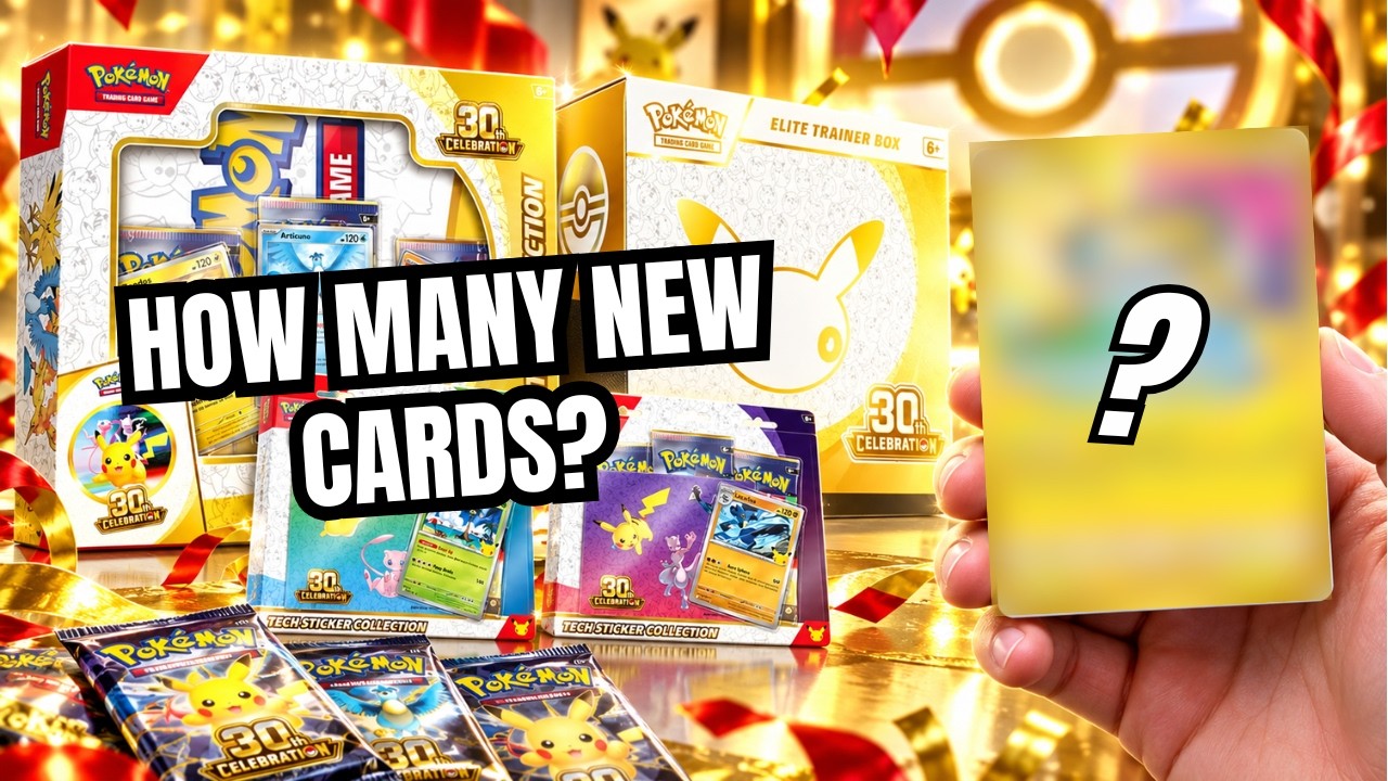 I Opened More Pokémon 30th Celebration Packs… How Many NEW Cards Can I Pull? YouTube thumbnail