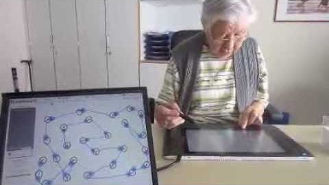 Neuropsychology with Metrisquare - Trailmaking