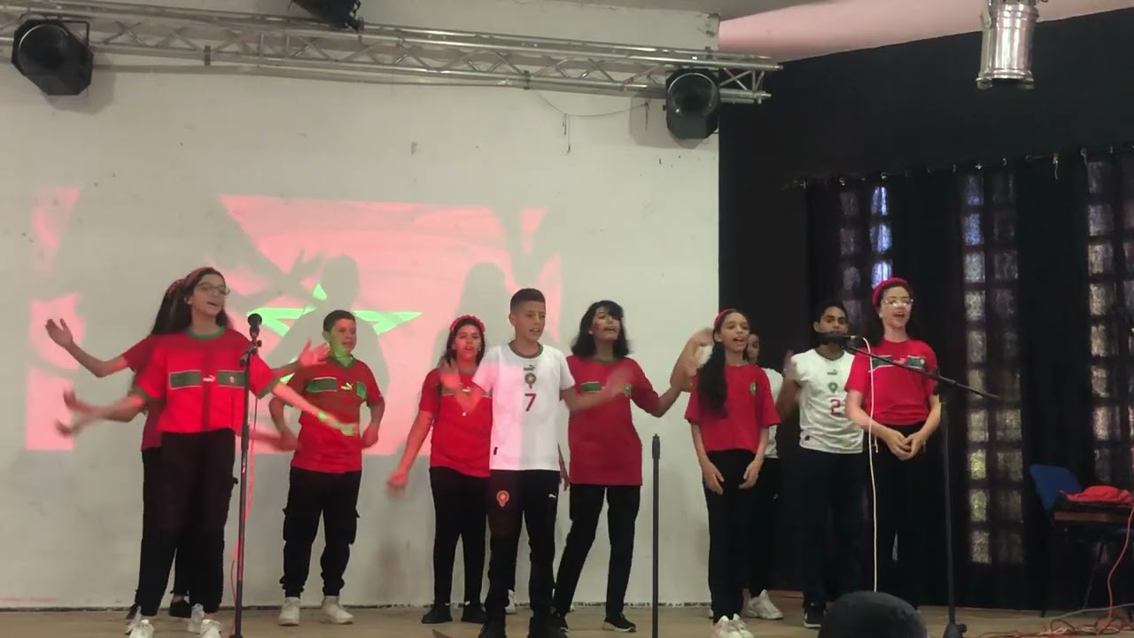 La chanson « DREAMERS » de la présentation des élèves de CE6 de l’école ALOUBOUR privée