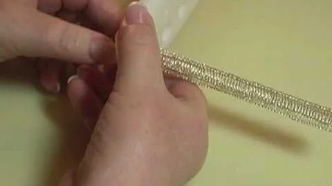 Double Knit Viking Weave class DVD sample - Viking Knit