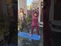 Simple home workout for side and abdominal fat reduces #yoga