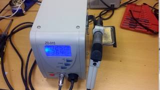 ZD-915 desolder gun before fix