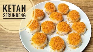 Resep ketan serundeng