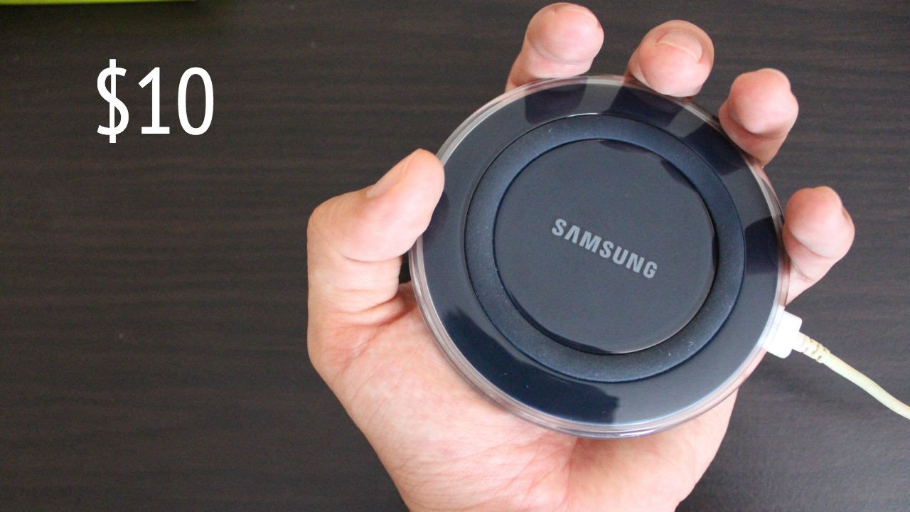 Wireless Charger for Samsung S7 Edge - YouTube