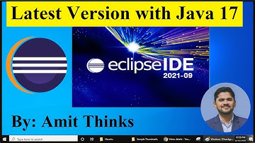 How to Install Eclipse 2021-09 with Java 17 on Windows 10