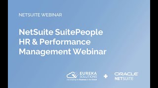 NetSuite SuitePeople HR & Performance Management Webinar