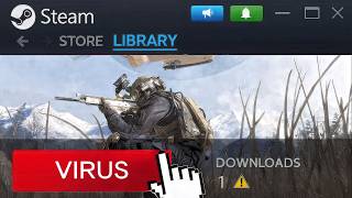 Yes... Somebody gave me a virus from a Steam game screenshot 5