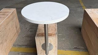 Small Round Coffee Shop Tables Custom Corian Color Vip Room Table Tops