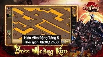 🔥 Phong Vương ADNX Mobile: Boss Hoàng Kim 🔥