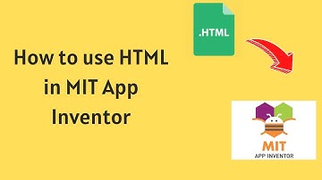 How to use HTML in MIT App Inventor 2 [ Convert HTML to App ]