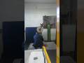 HOW TO RELEASE HEAVY MANUAL PENDULUM FOR V-NOTCH IMPACT TEST ON MOUTON PENDULE DE CHARPY IN LABS