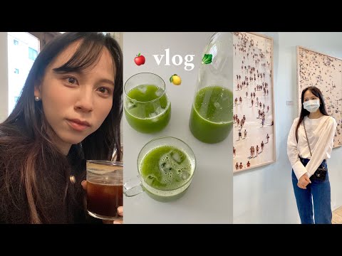 VLOG | 夏日照片展(요시고)🗺, Subway組合推薦, 綠色果汁🥬 景福宮美食, 牙醫SOS, 提拉米蘇麻花捲, 換髮型🐙| OopsAnnieNini