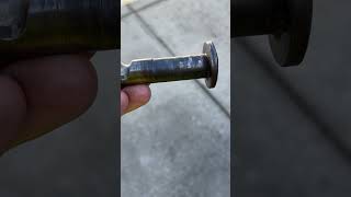 Trashed original 1963 VW Beetle link pin