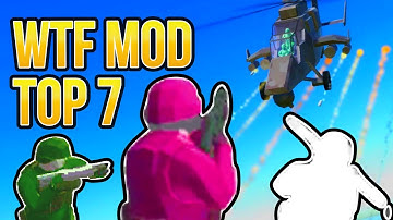 RAVENFIELD WTF MOD TOP 7 | MAYHEM GODMODE ANTI-GRAVITY | Ravenfield Gameplay Early Access