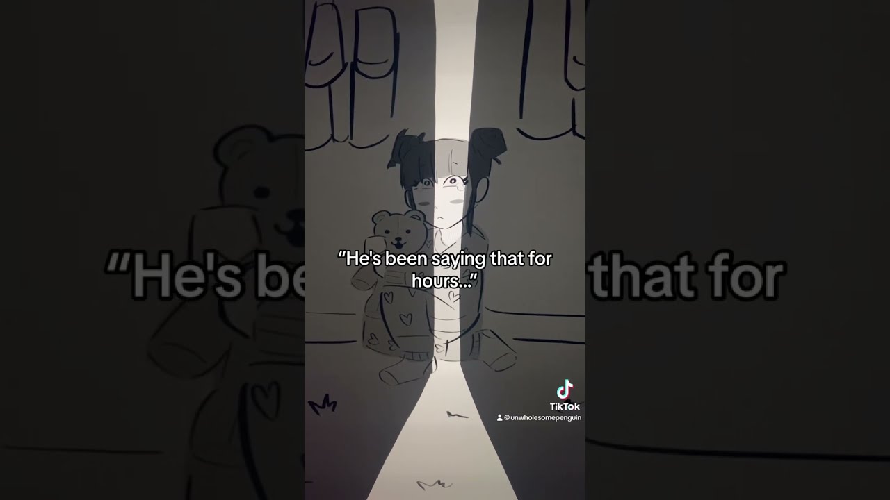 Not My Dad Horror Story Animated Art Storyart Twosentencehorrorstories Procreate Horrorstyle