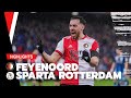 De drie punten blijven op 𝐙𝐔𝐈𝐃 🟢⚪🟢 | Highlights Feyenoord - Sparta Rotterdam | Eredivisie 2021-2022