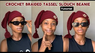 Crochet slouch beanie: Two patterns and Styles || Easy to follow
