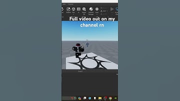 I made a Basic Fireball Attack in Roblox! [Updated] (Roblox Studio Scripting Tutorial)