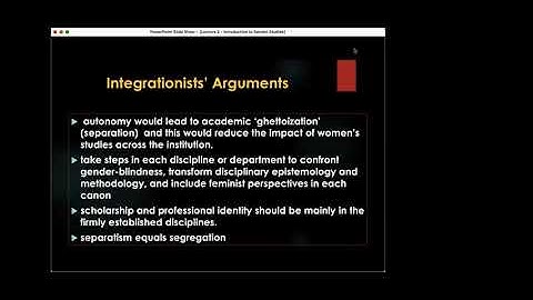 Gender Studies Lecture 2