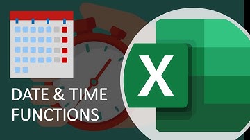 Excel date and time functions with Examples