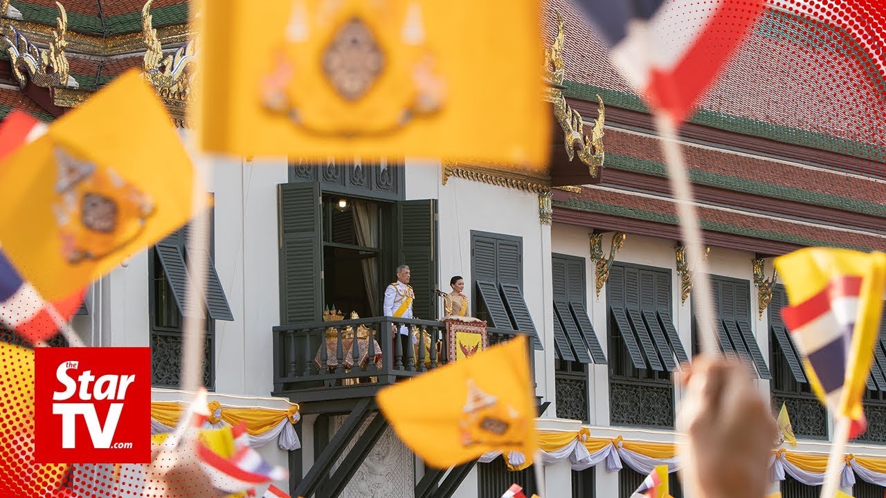 New Thai king greets crowd on final day of coronation