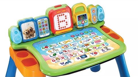 Vtech touch and learn activity desk low battery power is getting low please replace your batteries