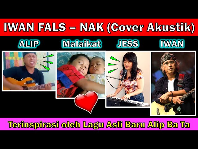 ❤️ NAK (IWAN FALS) Cover | ALIP BA TA u0026 JESS MANCUSO | Terinspirasi oleh Lagu Asli Baru Alip | USA‼️ class=