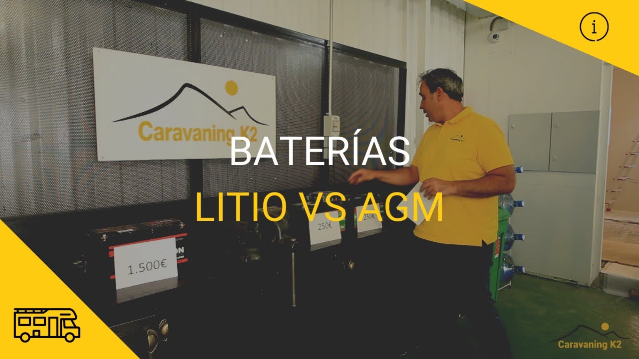 ¿Qué batería elegir? Baterías de Litio vs AGM YouTube