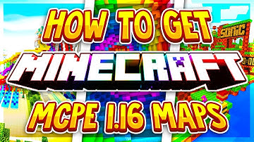 How To Download & Install Maps For MCPE 1.16 in 2020! | IOS & Andriod | Minecraft Bedrock Edition