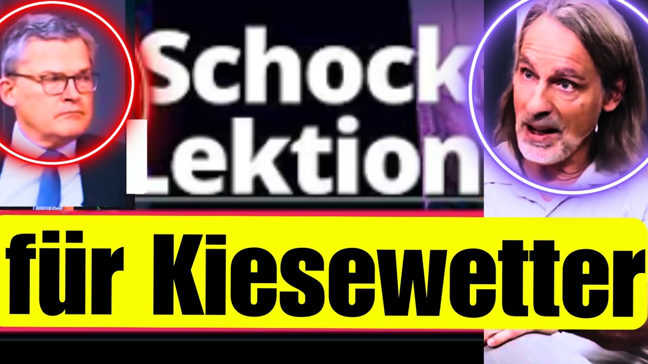 PRECHT ESKALIERT IN IRAN-DISKURS: 