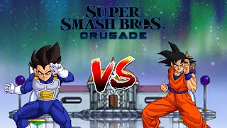 To Go Beyond your Limitations! Super Smash Bros Crusade [1] - Vegeta Vs Goku