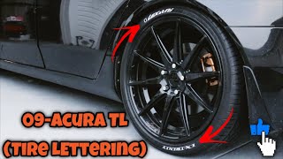 09-Acura TL Gets (Tire Lettering)!!! 09 Acura Tl Bolt Pattern