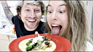 COOKING WITH KRISTEN! (Poblano Pepper Tacos)