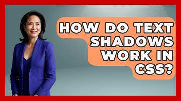 How Do Text Shadows Work In CSS? - Graphic Design Nerd