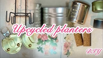 Planters-Tin can up-cycle @UpcyclingNZ ♻️
