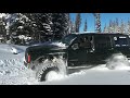 Snow wheeling in Okanagan powder