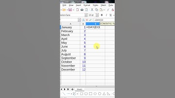 Libreoffice calc eomonth #shorts #libreoffice #libreofficecalc #libreofficetutorial