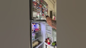 This is how we secure the fridge for travel #rv #rvlife #rvlifestyle #rvtipsandtricks #fulltimerv