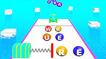 ABC Run - 2048 Alphabet Runner ! Levels Gameplay android,ios Part 84