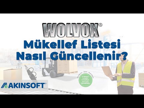 Akınsoft Wolvox 8'de Mükellef Listesi Nasıl Güncellenir ?