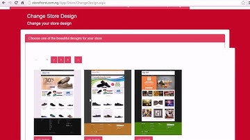 02 How to Change your Store Theme on Storefront.com.ng