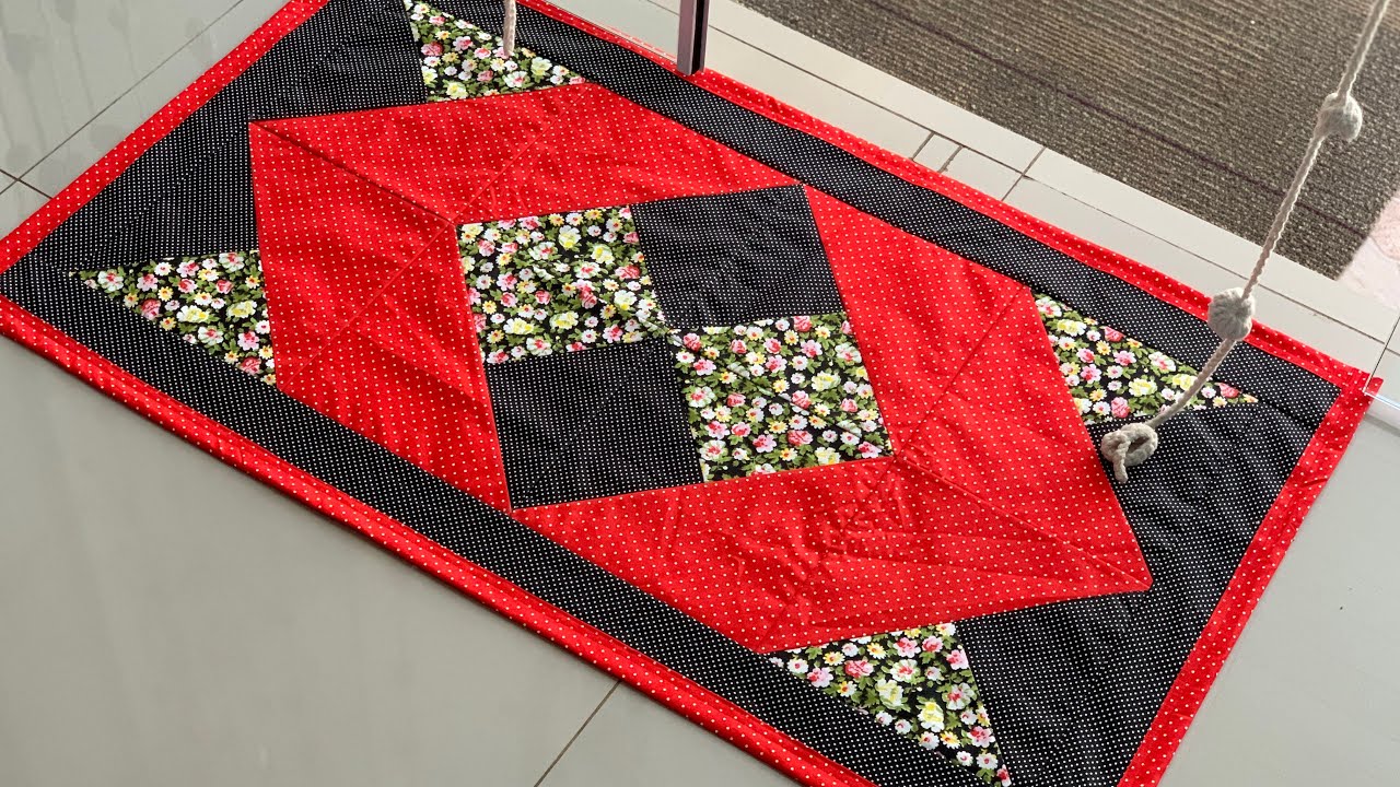 Tapete lindo de tecido ❤️