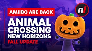 Animal Crossing New Horizons Fall Update | Pumpkins, amiibo Reprints, and More