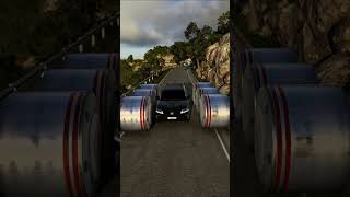 Cars vs 6 Bollards - BeamNG.drive screenshot 4