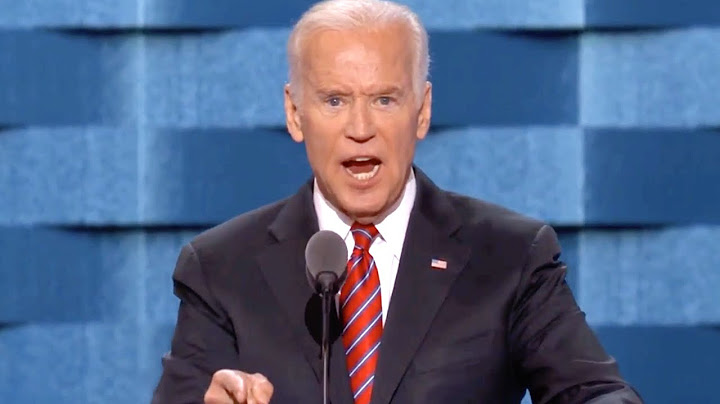 Vice President Joe Biden's Full 2016 Democratic National Convention Speech
