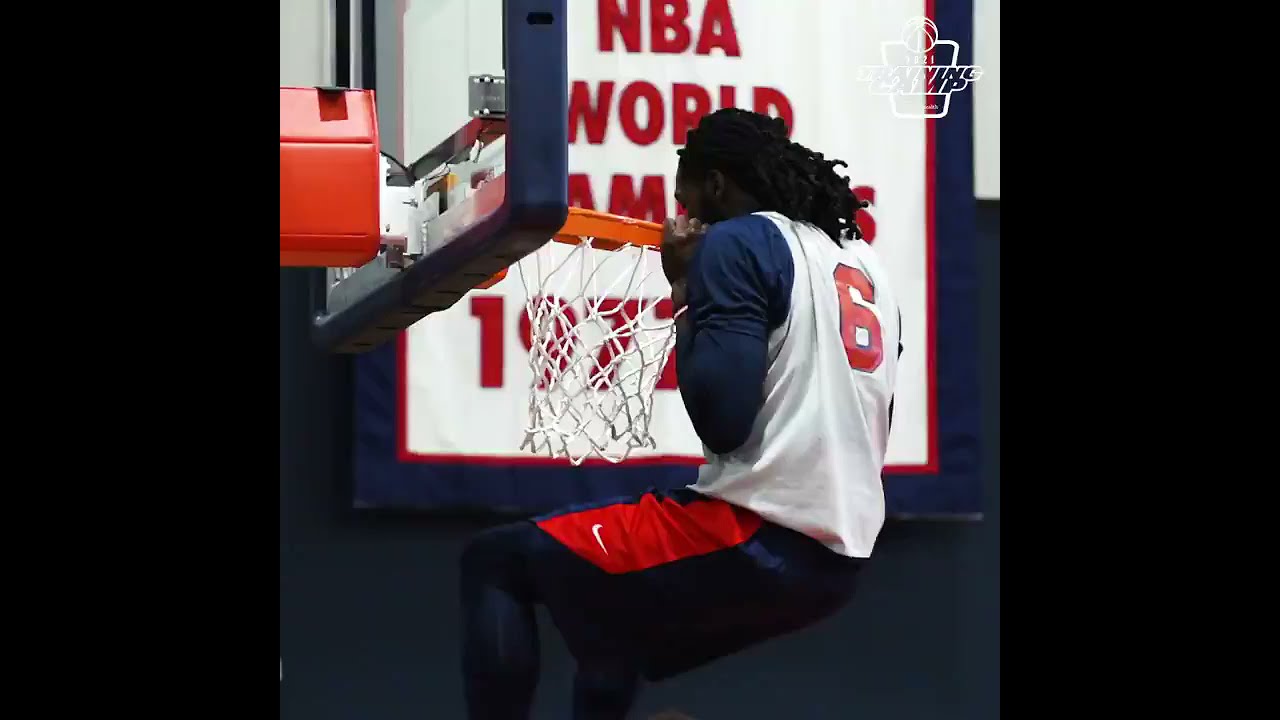 Montrezl Harrell at the Wizards' Training Camp