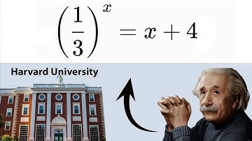Matematikçileri Terleten Harvard Sorusu — Lambert W ile Tek Hamlede Çöz!