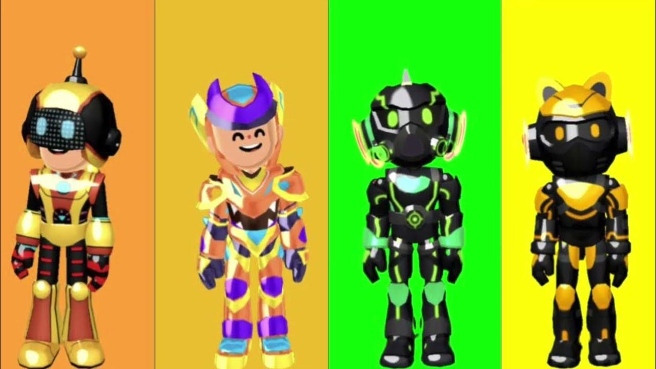 NEON ARMOR VS CAT ARMOR VS DASH ARMOR VS FLOAT ARMOR pkxd pkxdarmor 
